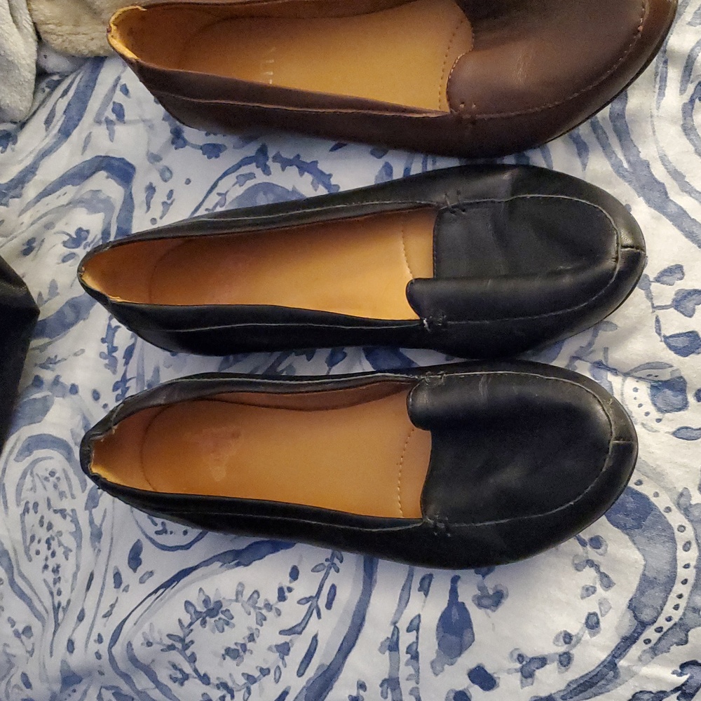 3 pairs of Naturalizer loafers